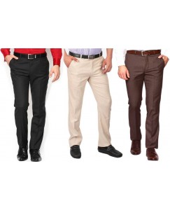 AD & AV Regular Fit Men's Multicolor Trousers